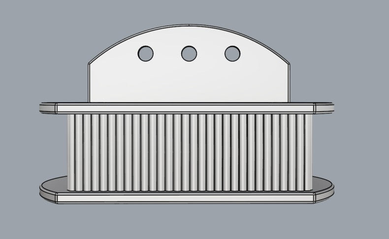 Bathroom Fluted Marble Sinks