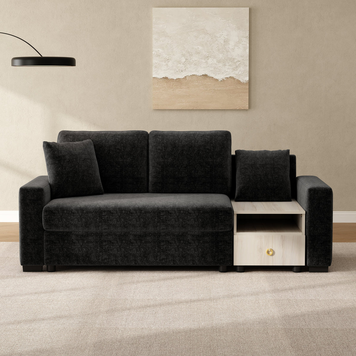 Modern Sofa Couch 79.3" Modular Sofa