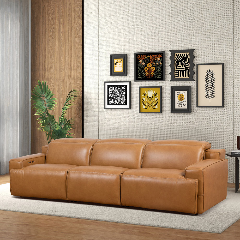 Urbana Triple Power Recliner Sofa