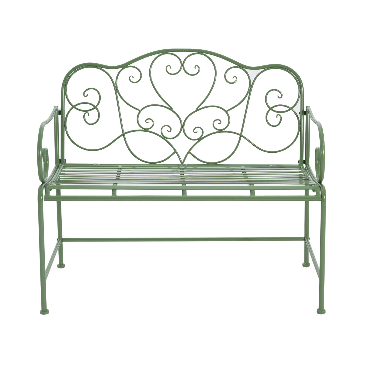 Outdoor Garden Bench - Green
