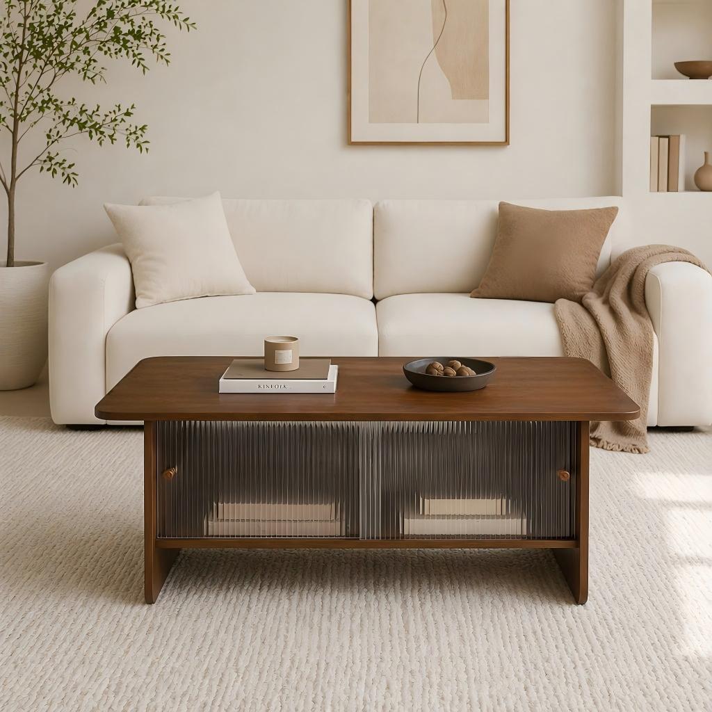 47" Coffee Table With Storage