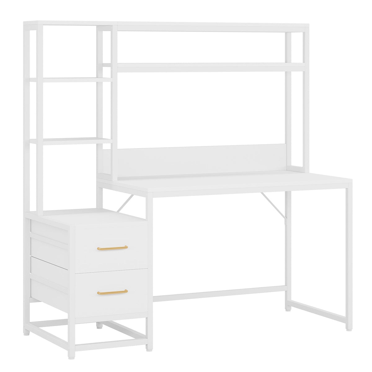55 Inches Multifunctional Computer Desk