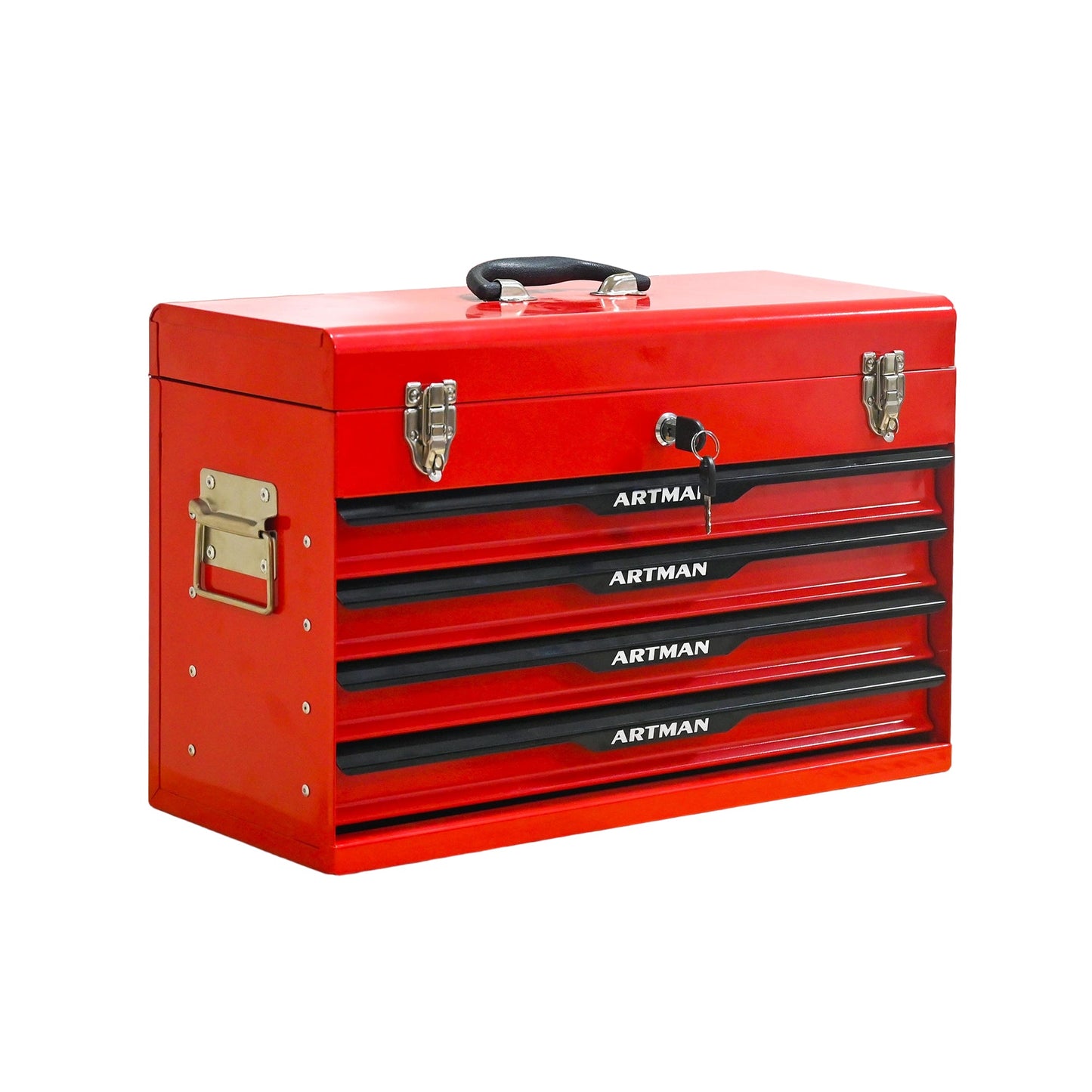 20-Inch Steel Portable Tool Box With Drawers