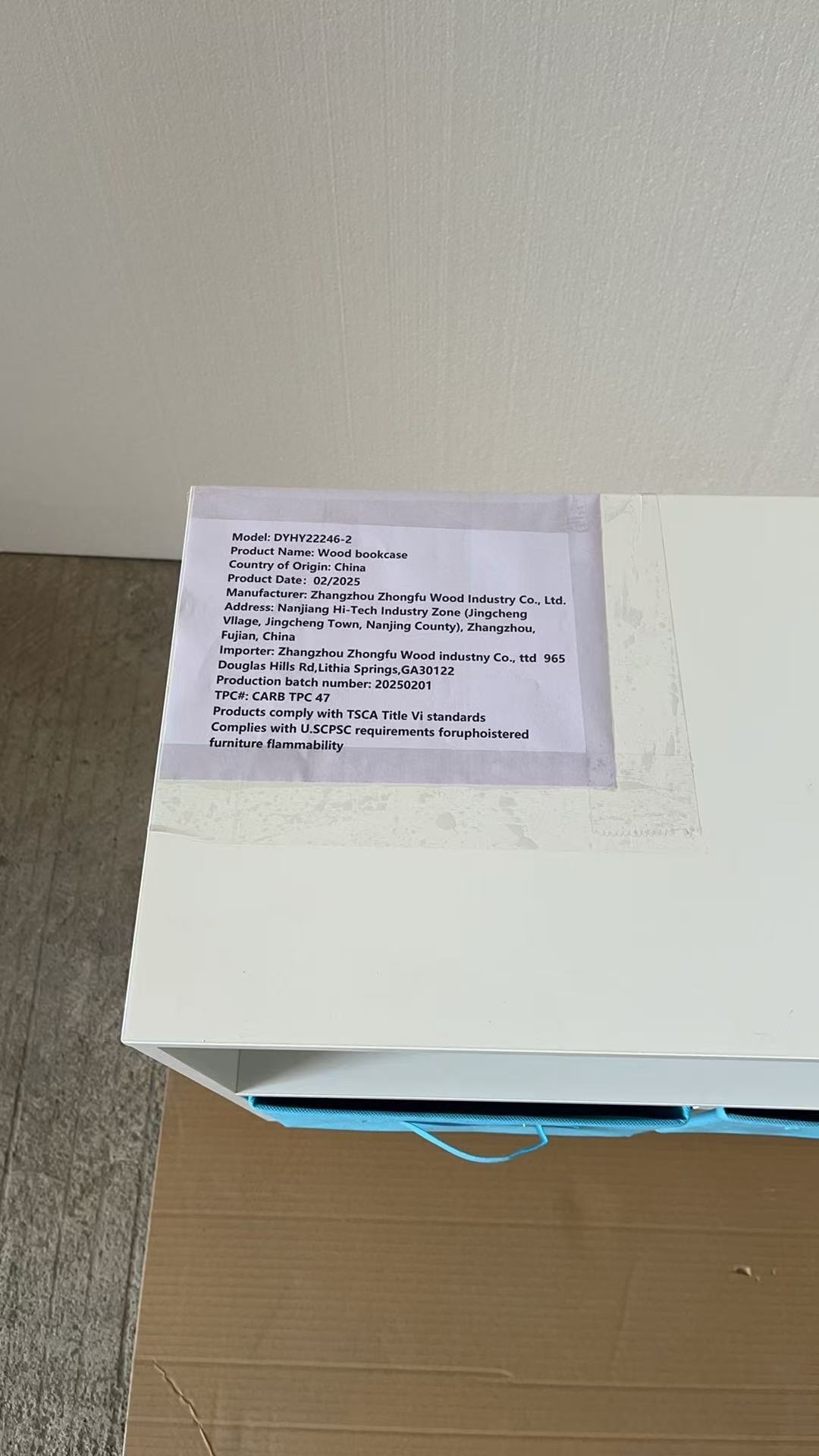 Kids Bookcase with Collapsible Fabric Drawers