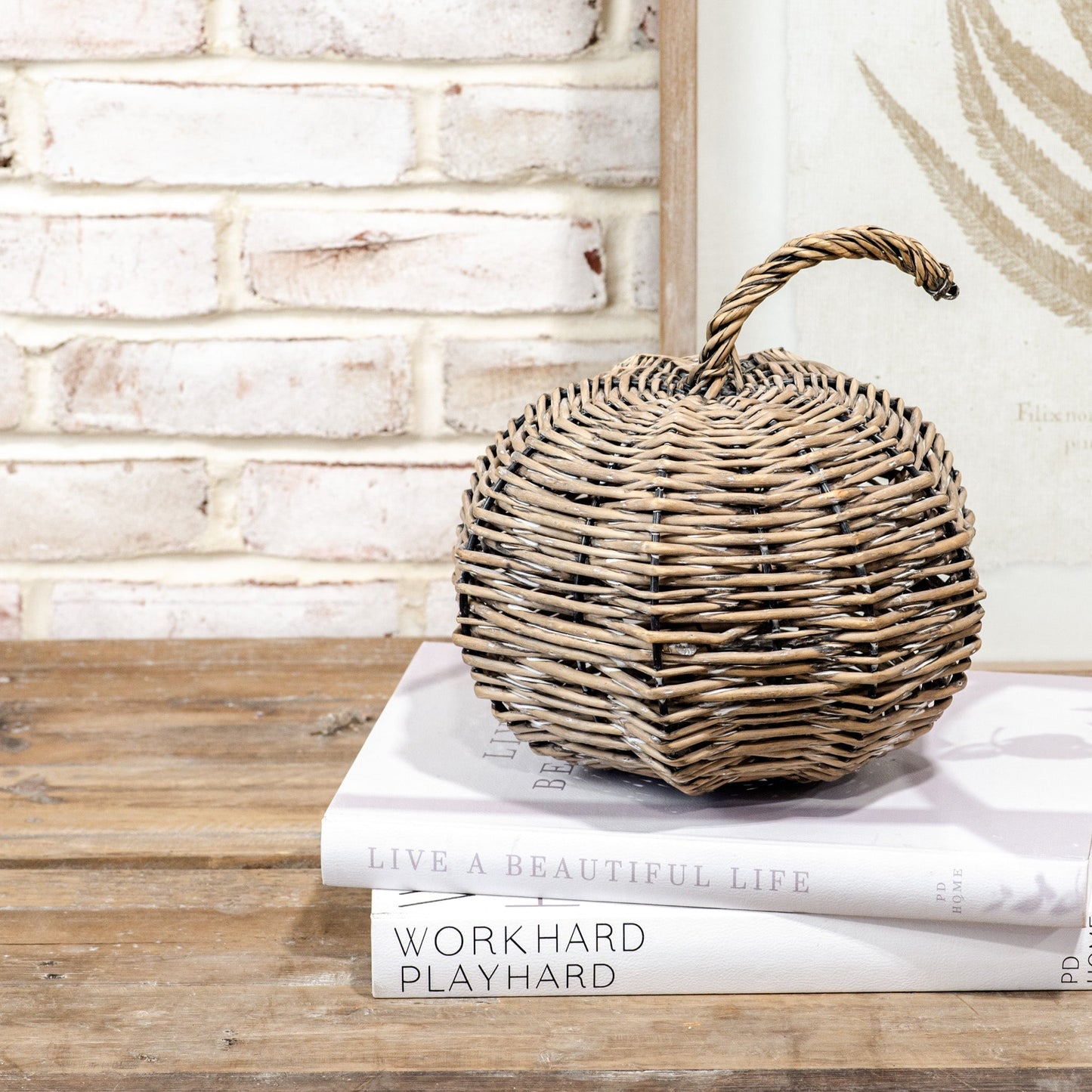 Fall Willow Pumpkin | 2 Sizes