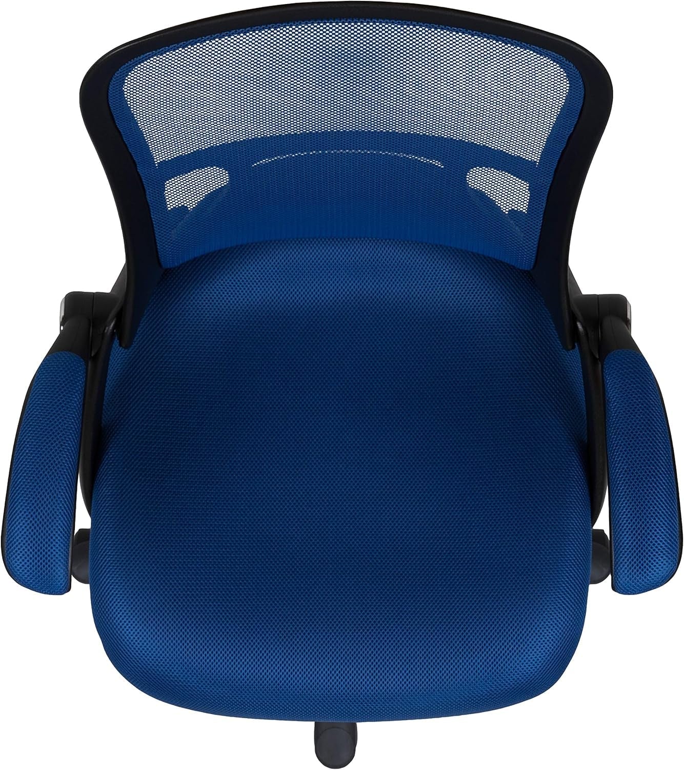 Swivel Office Chair With Lumbar Support And Flip Up Armrests
