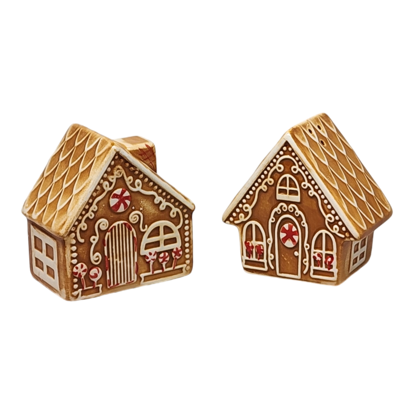 Ceramic Gingerbread House - Salt and Pepper Set
