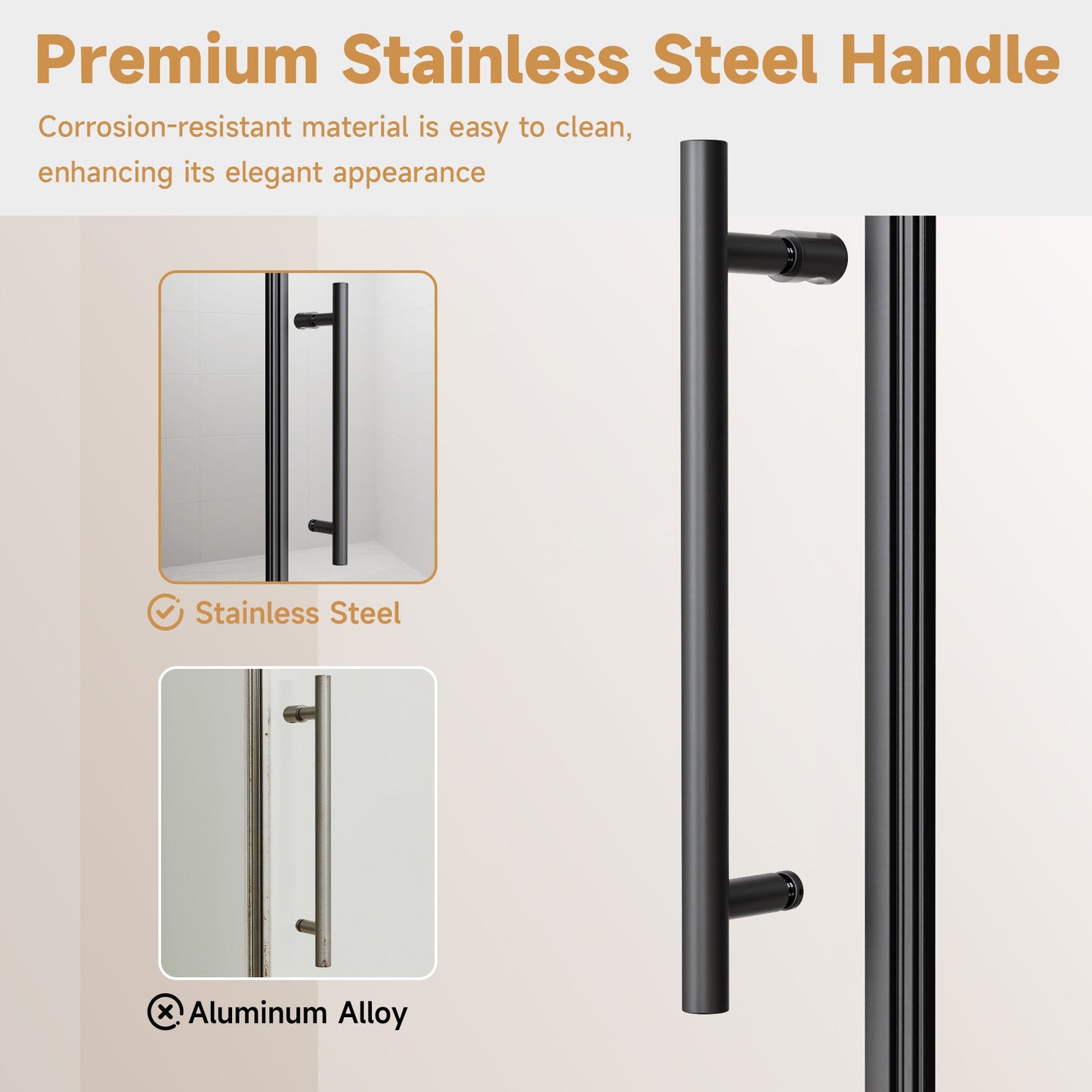 Frameless Single Sliding Shower Door
