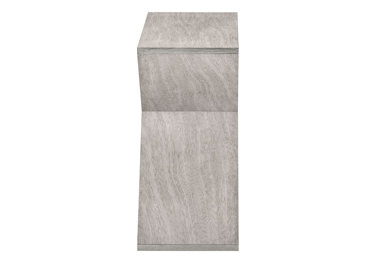 Accent Table - Modern Grey Wash Finish