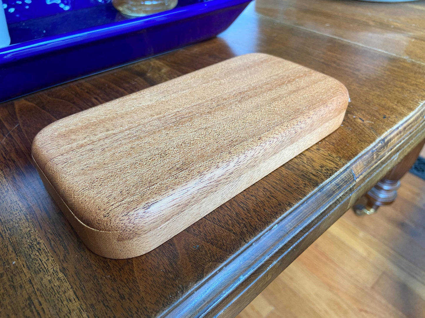 Mahogany Keepsake Box w/compartments