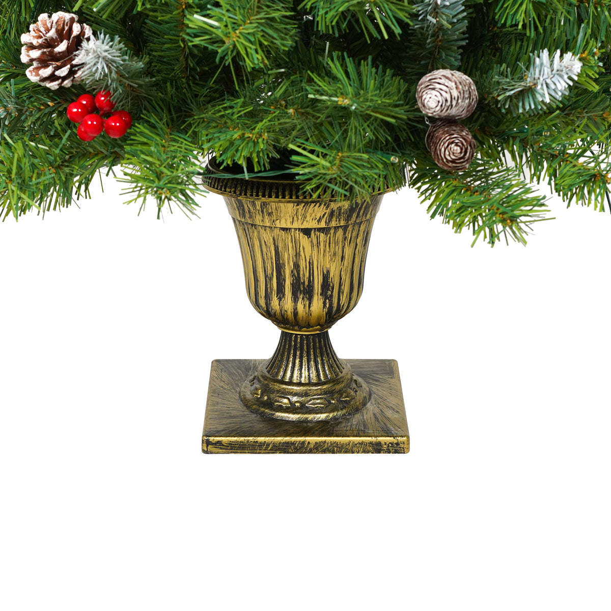 Pre-Lit Christmas Tree Artificial Christmas 3-Piece Set