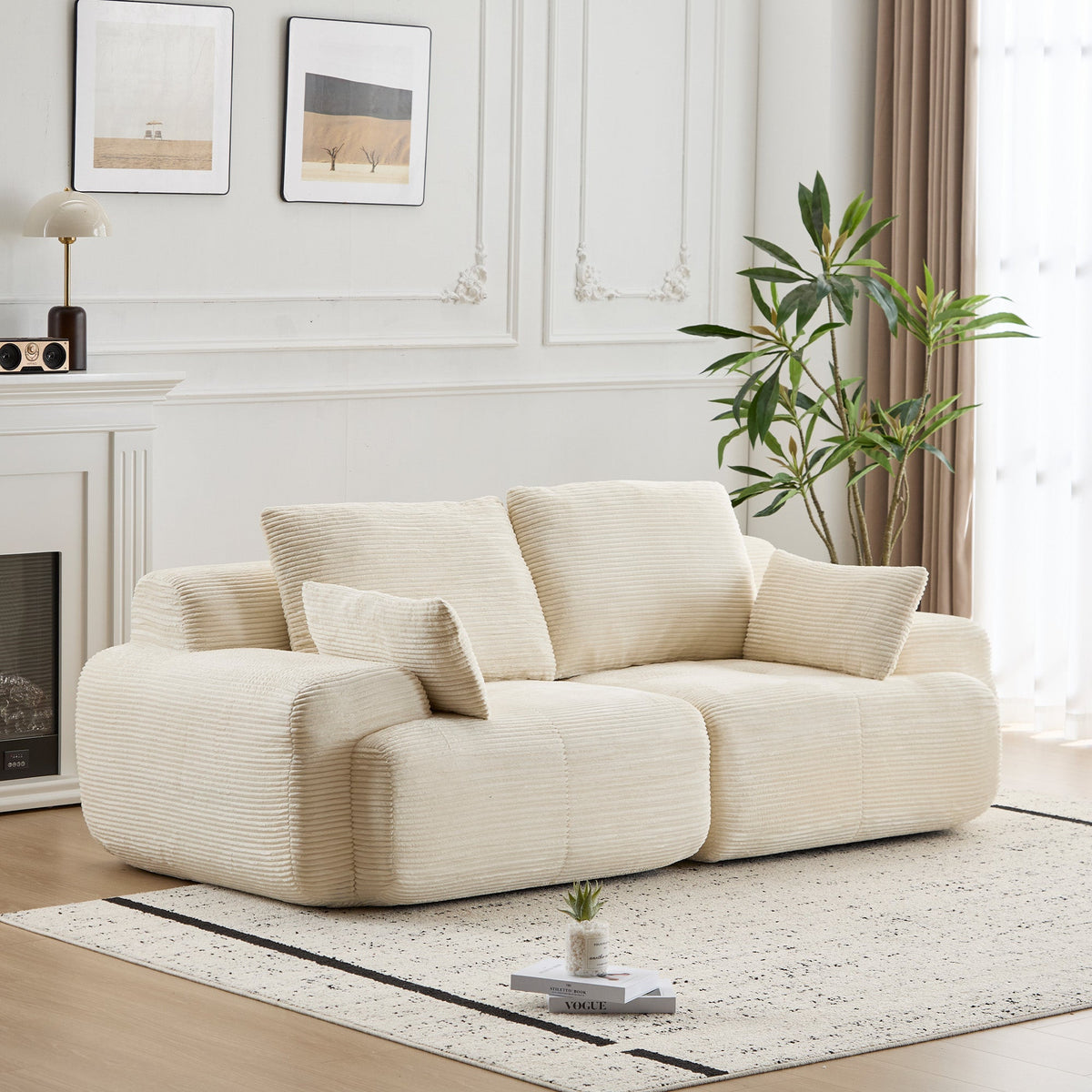 Modern Memory Foam Compressed Sofa