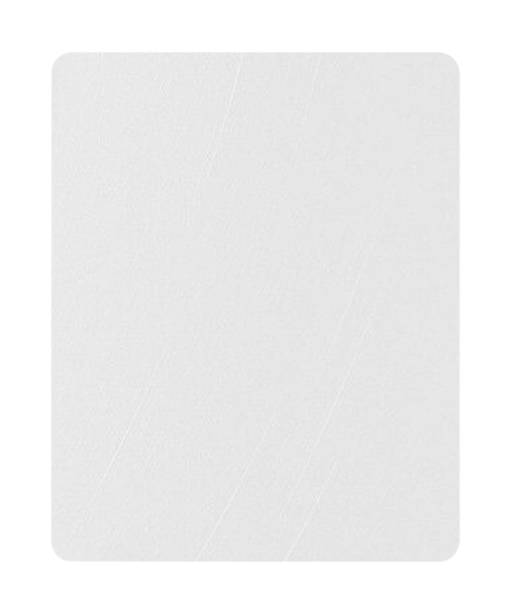 16"W x 12"H White Bell Shantung Shade