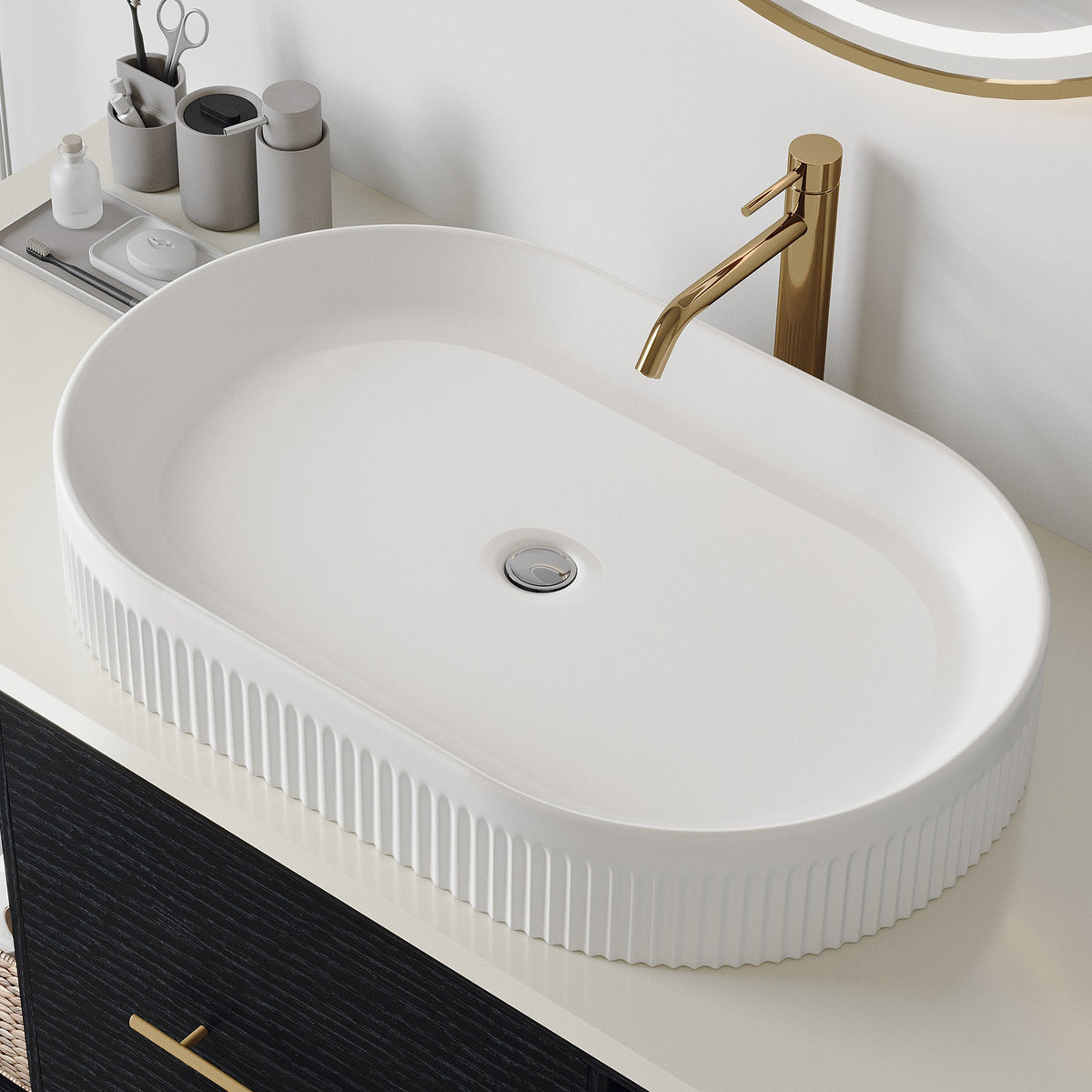 22.8-In Vessels Bathroom Vanity