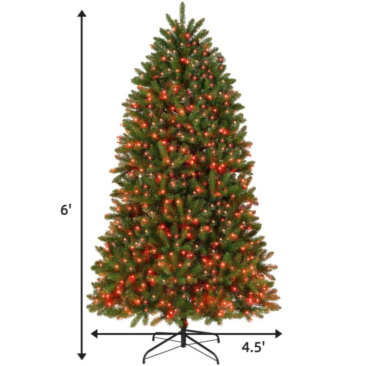 6ft Prelit Christmas Tree