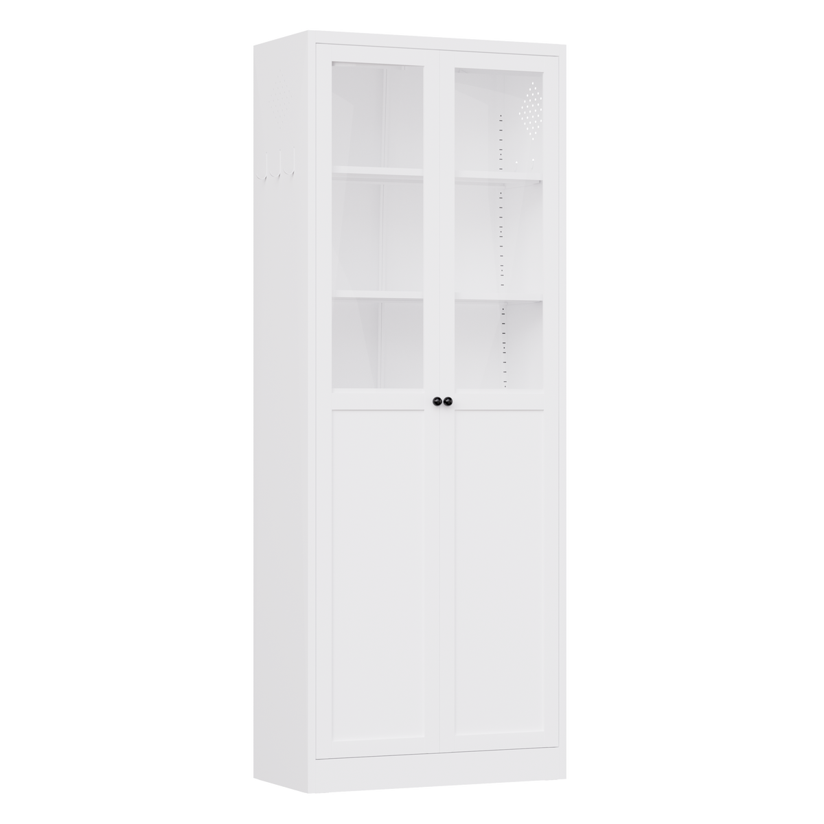 72" Metal Kitchen Pantry Cabinet with Doors & Shelves