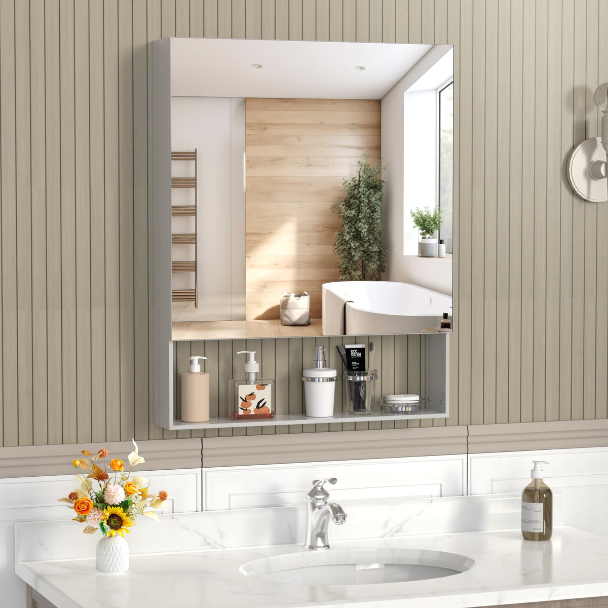24" x 30" Medicine Cabinet with Mirror