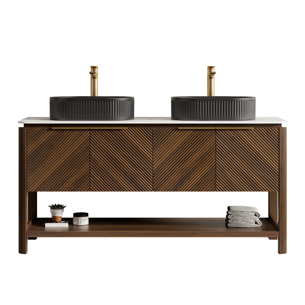 Indigo 60-Inch Bathroom Vanity & Sink