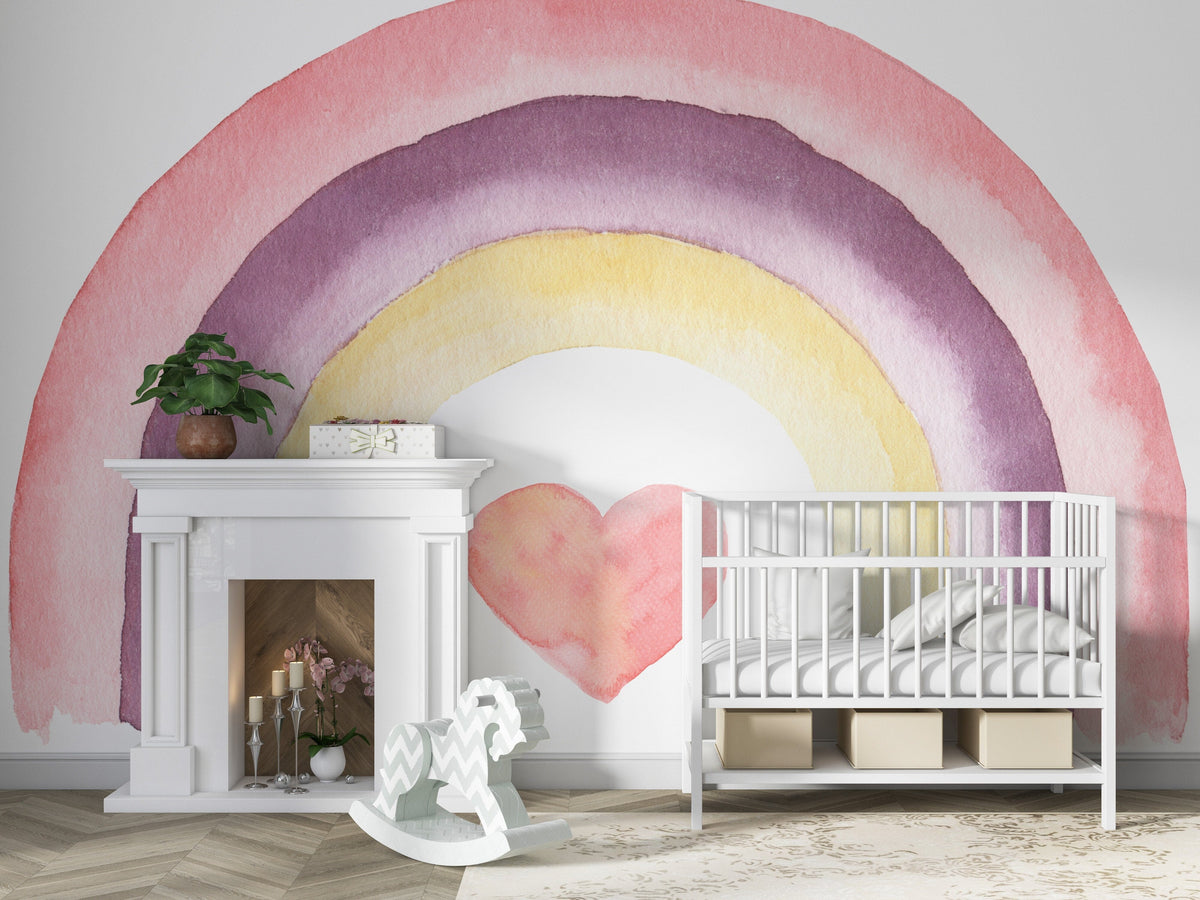 Colorful Fantasy Rainbow Wallpaper Peel and Stick