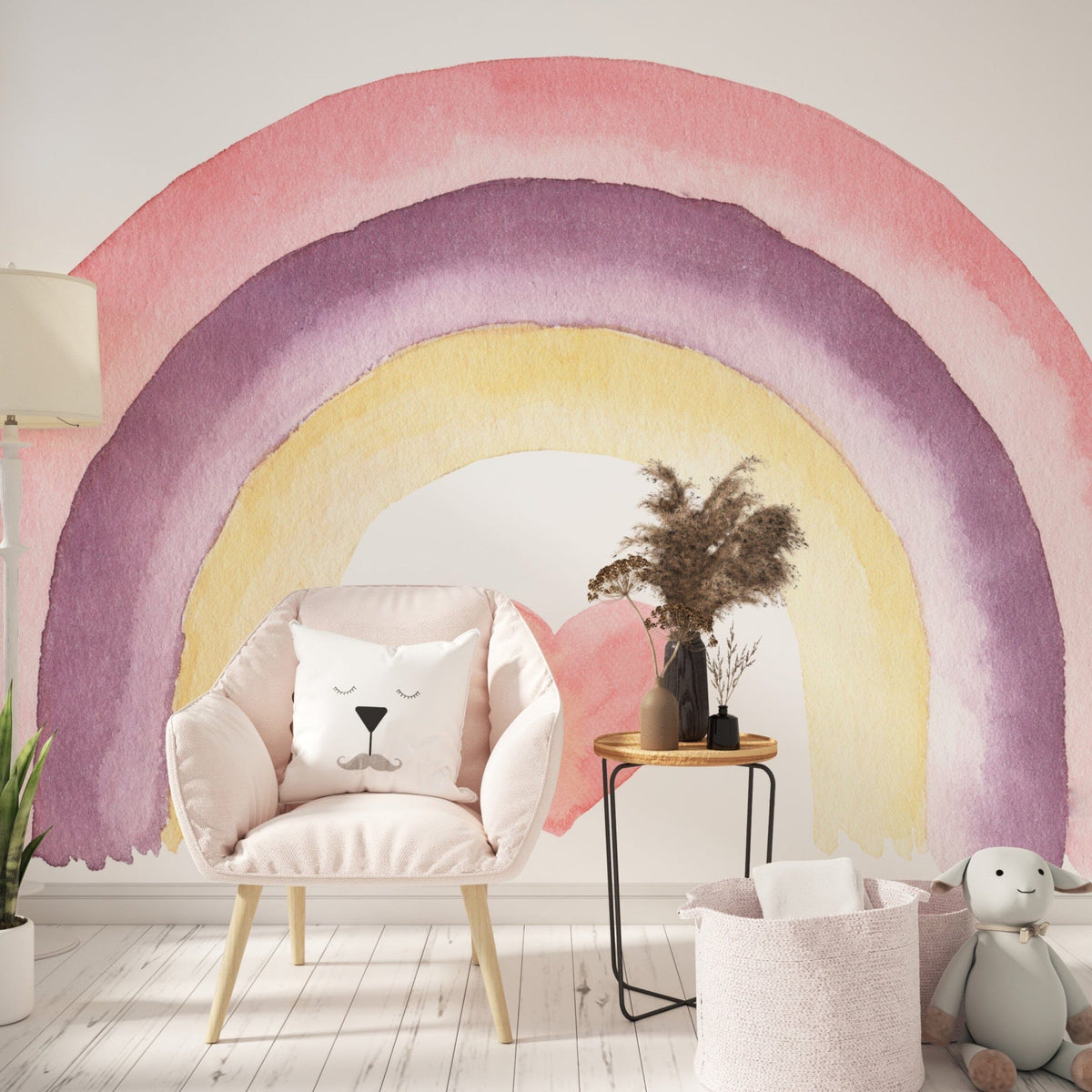 Colorful Fantasy Rainbow Wallpaper Peel and Stick