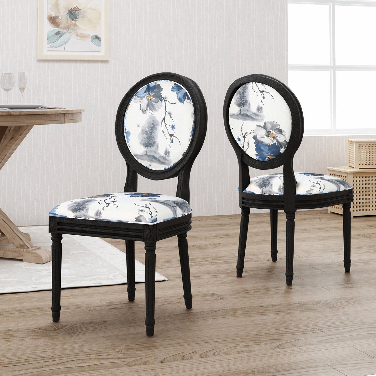 Round Back Chair Set