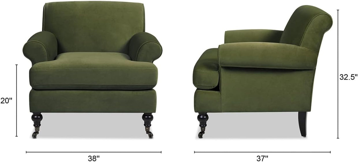 Large Upholstered Living Room Accent Chair Comfort