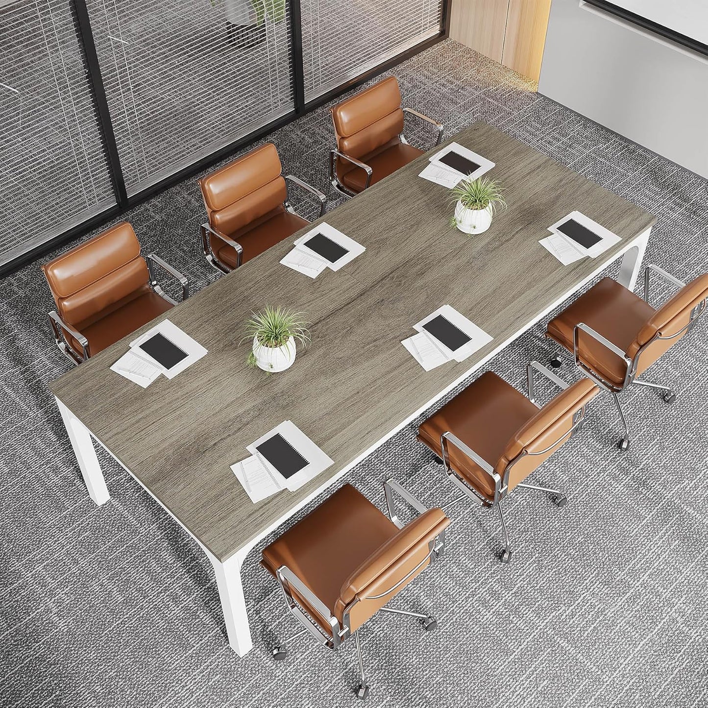 78.7" Extra Long 2-Person Computer Desk