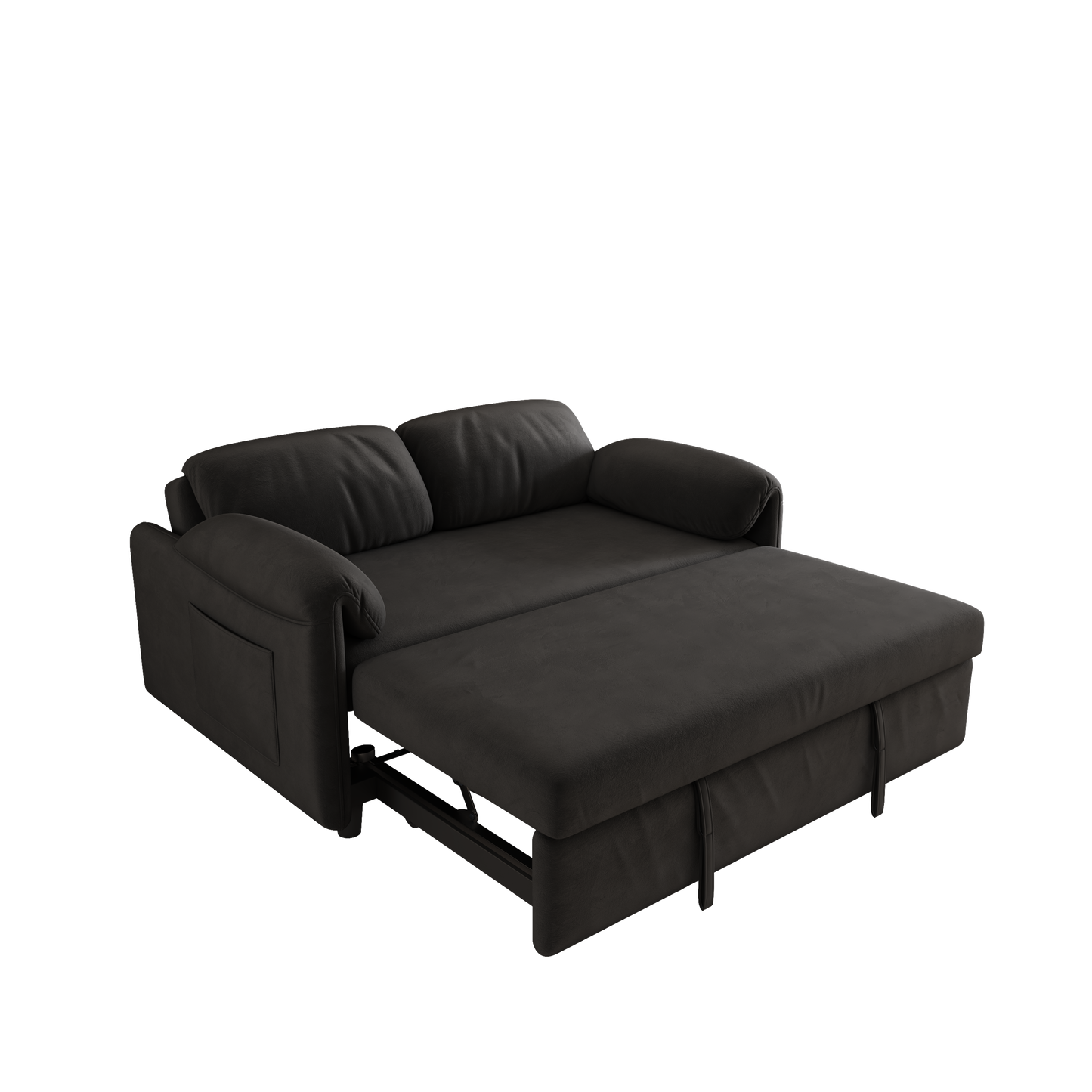 54-Inch Velvet Sofa Bed with Dual Purpose - Stylish & Functional