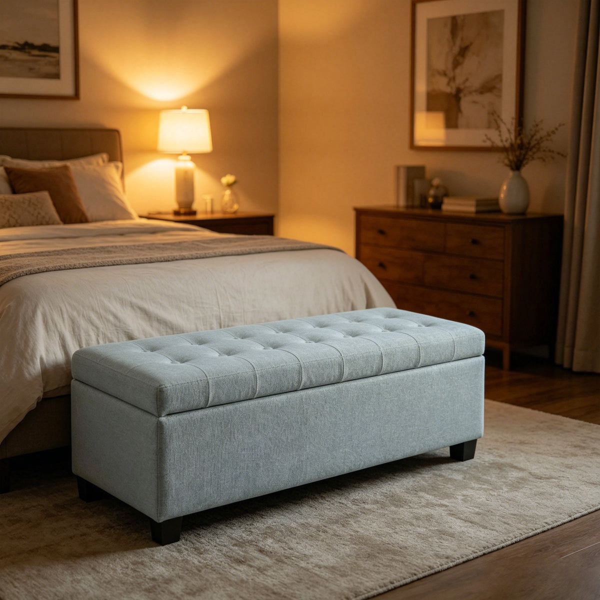 Storage Ottoman and Bench