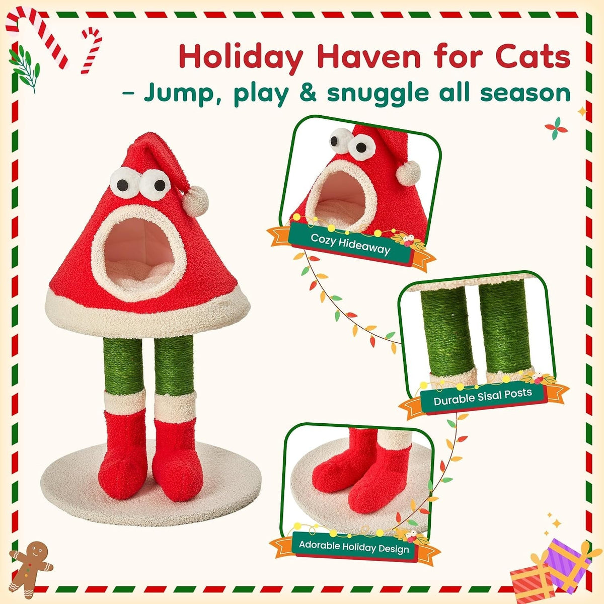 Cat Tree Tower for Indoor Cats