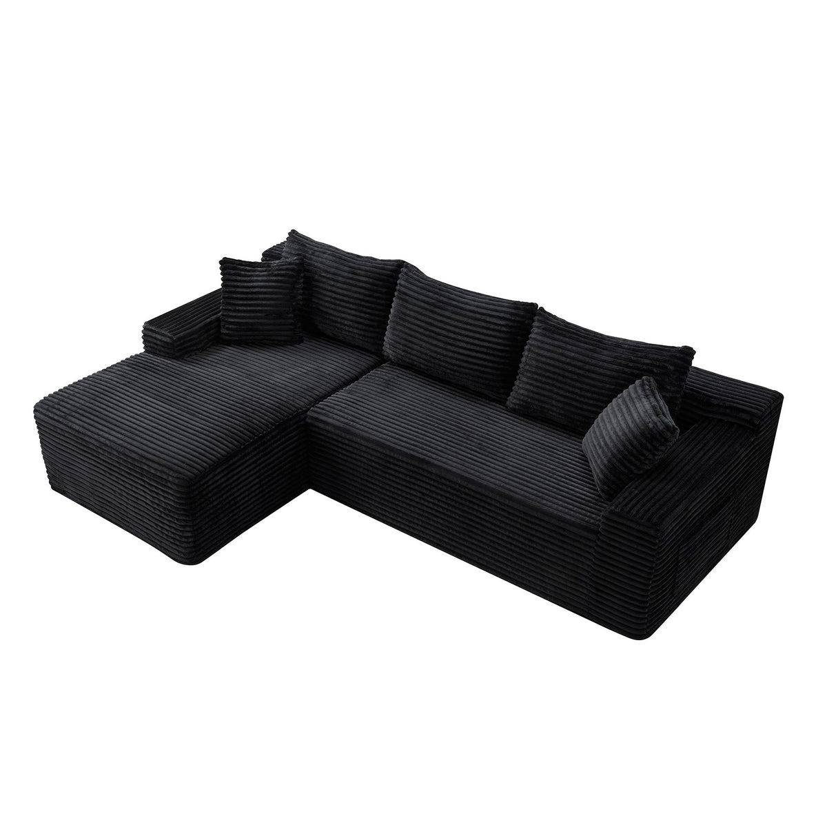94.5" Cloud Modular Sectional Sofa with L-Shape Chaise