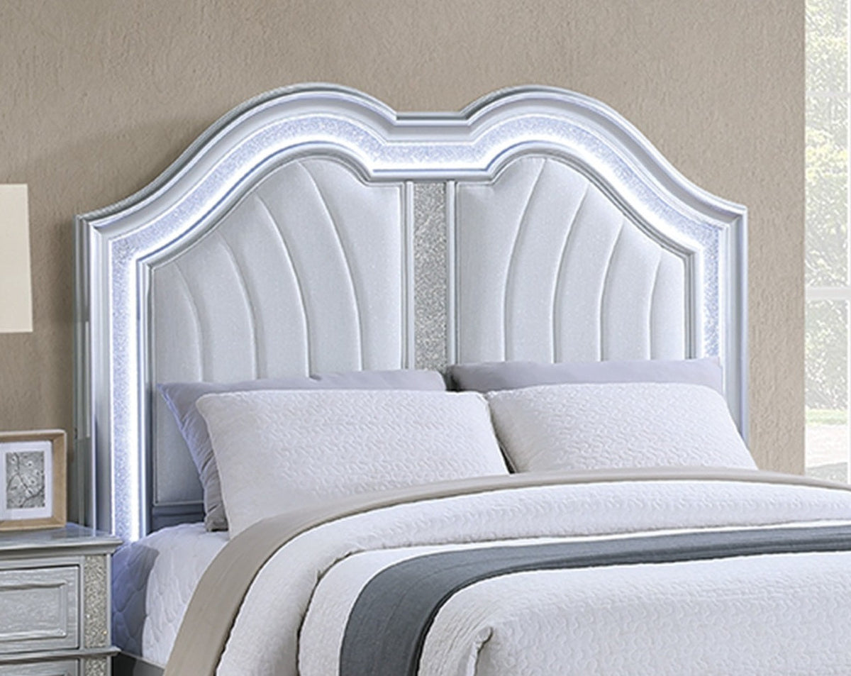 Contemporary Elegant Queen Size Bed 3pc Set