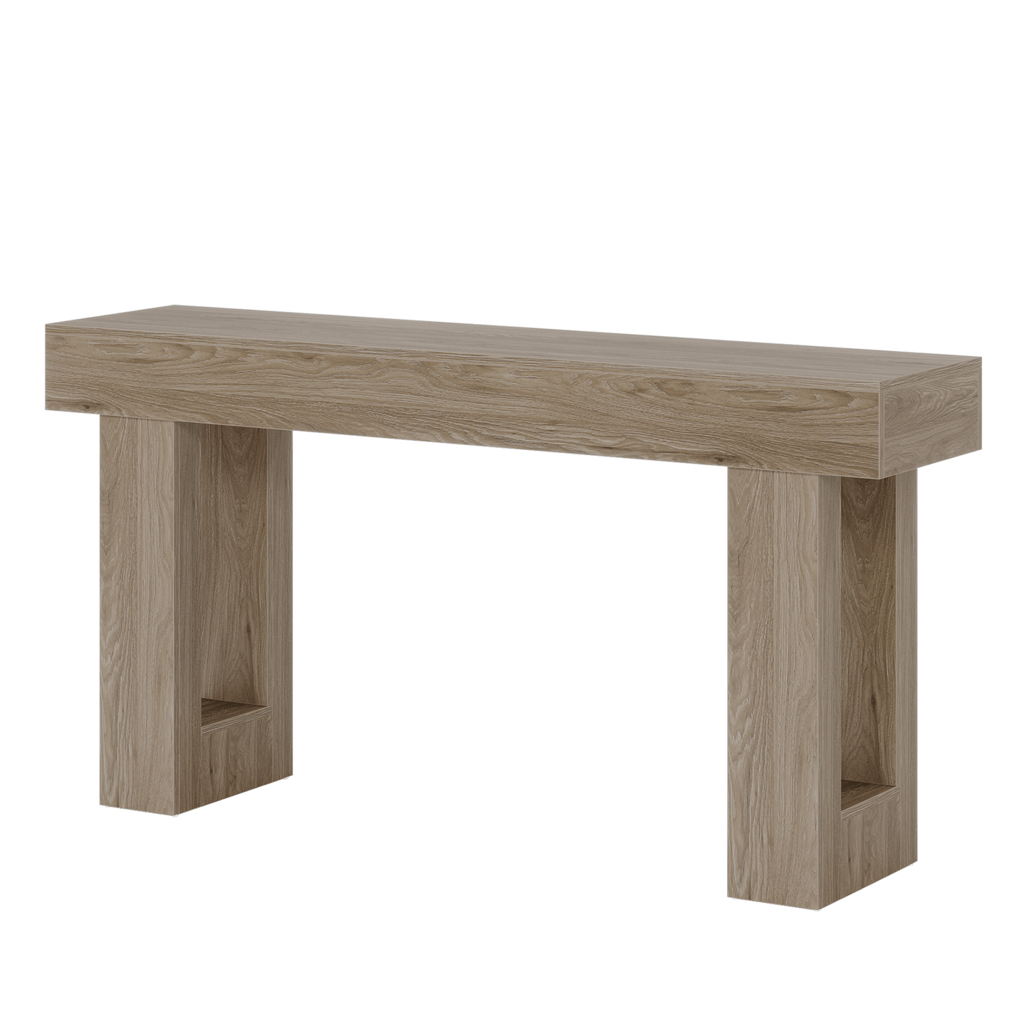 63 Inches Farmhouse Console Table