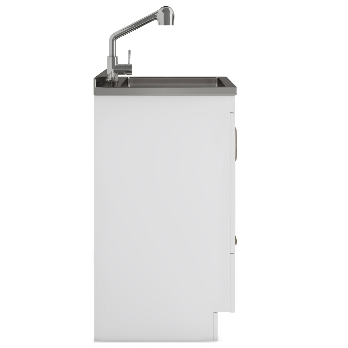 Cardinal - 24" Laundry Cabinet with Faucet and Stainless Steel Sink