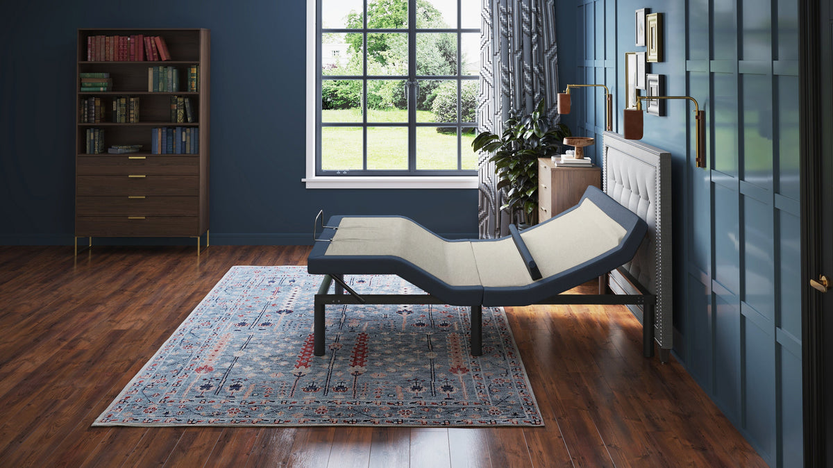 BT6500 King Adjustable Bed Base With Head/Foot Tilt and Lumbar Position Adjustment