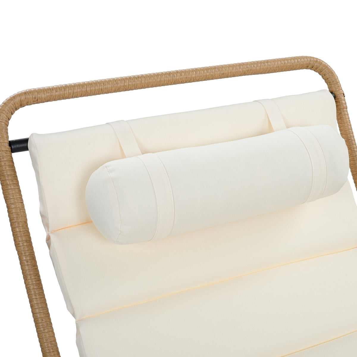 TREXM 2-Pieces Outdoor Folding Chair Set
