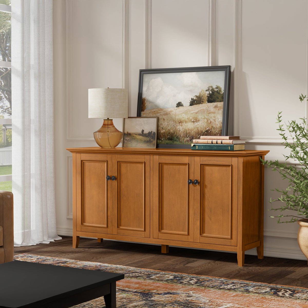 Amherst Wide 4 Door Storage Cabinet