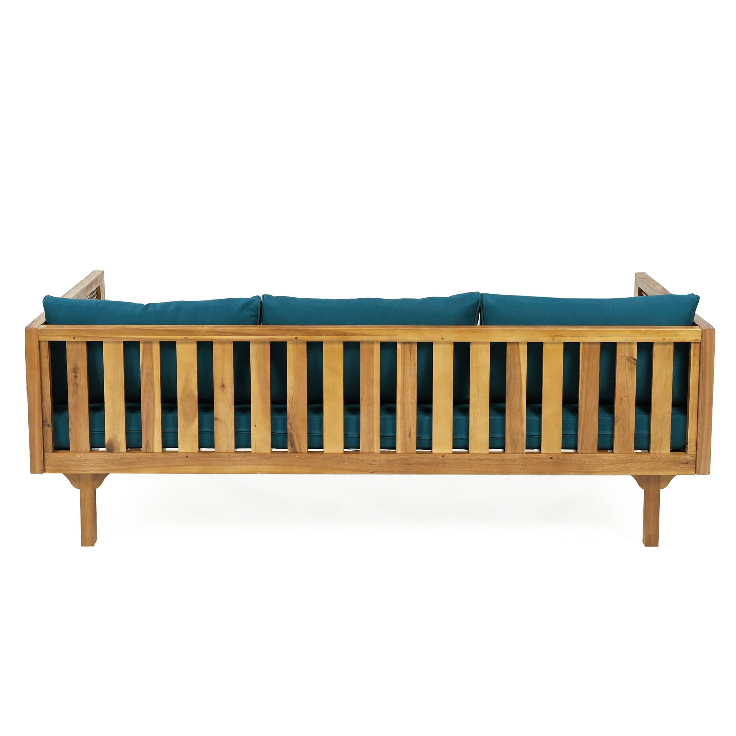 Claremont 3 Seater Daybed With Rattan Arms (Teak Cushion)