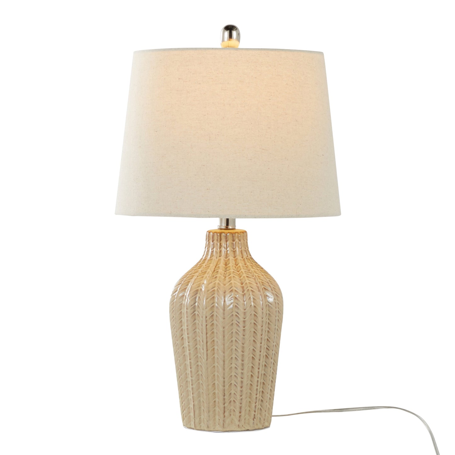 Rockwell 23' Contemporary Ceramic Table Lamp - Set of 2
