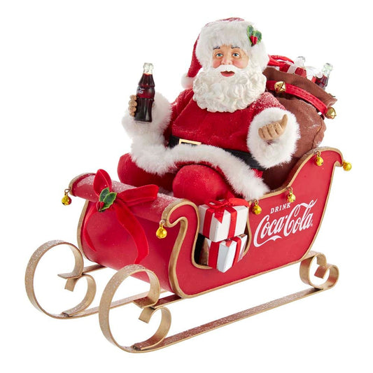Coca-Cola Santa In Sleigh