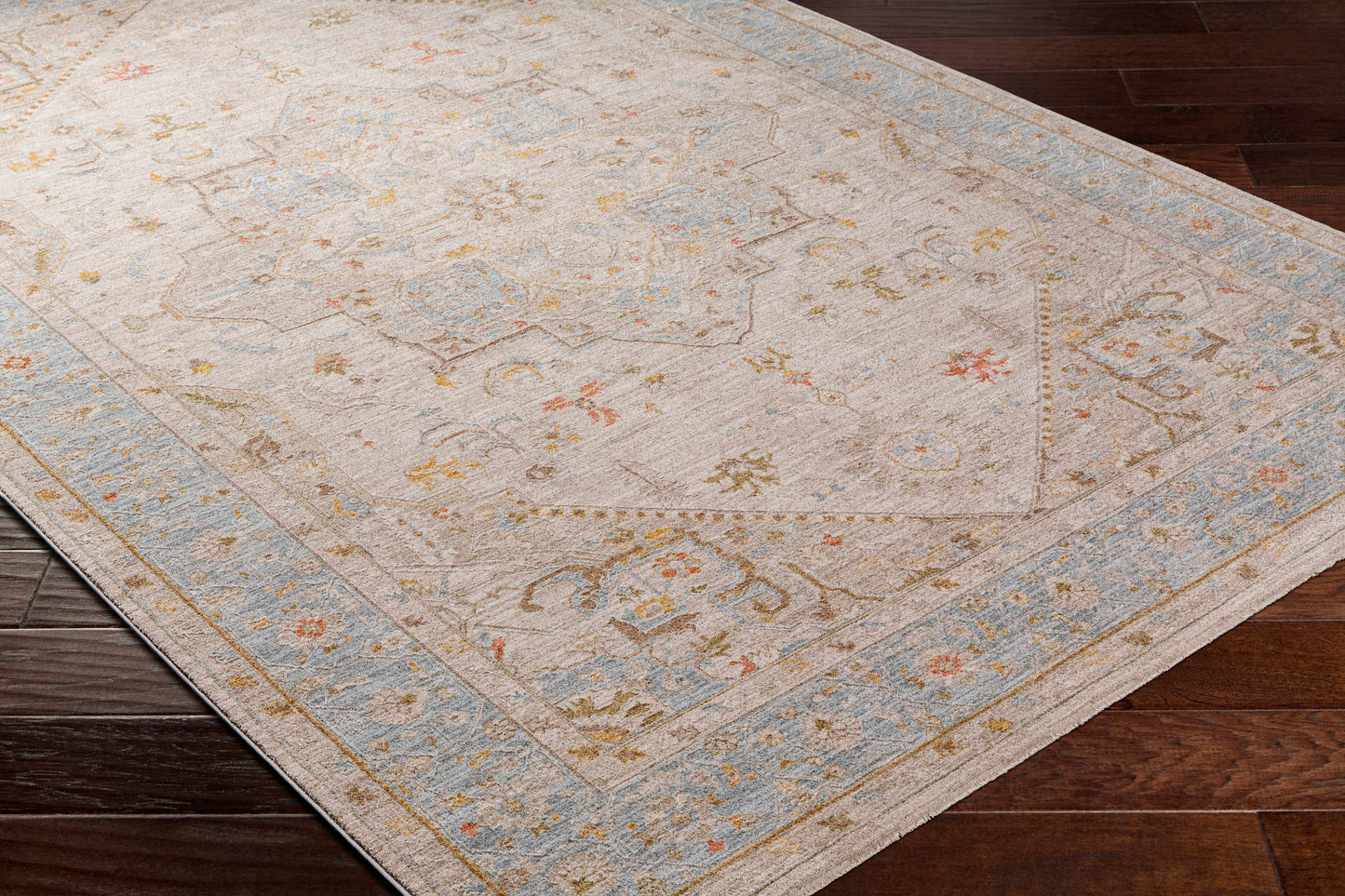 Ehan Cream Oushak Rug