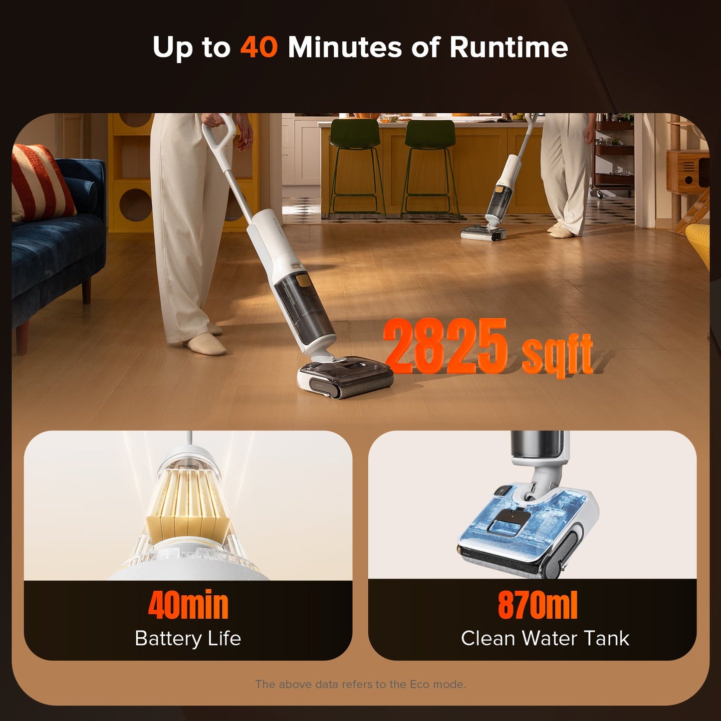 Roborock F25 GT Wet and Dry Vacuum Cleaner (Customized Version of the F25 RT)