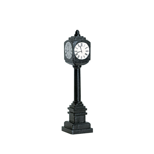 Street Clock for Christmas Villages