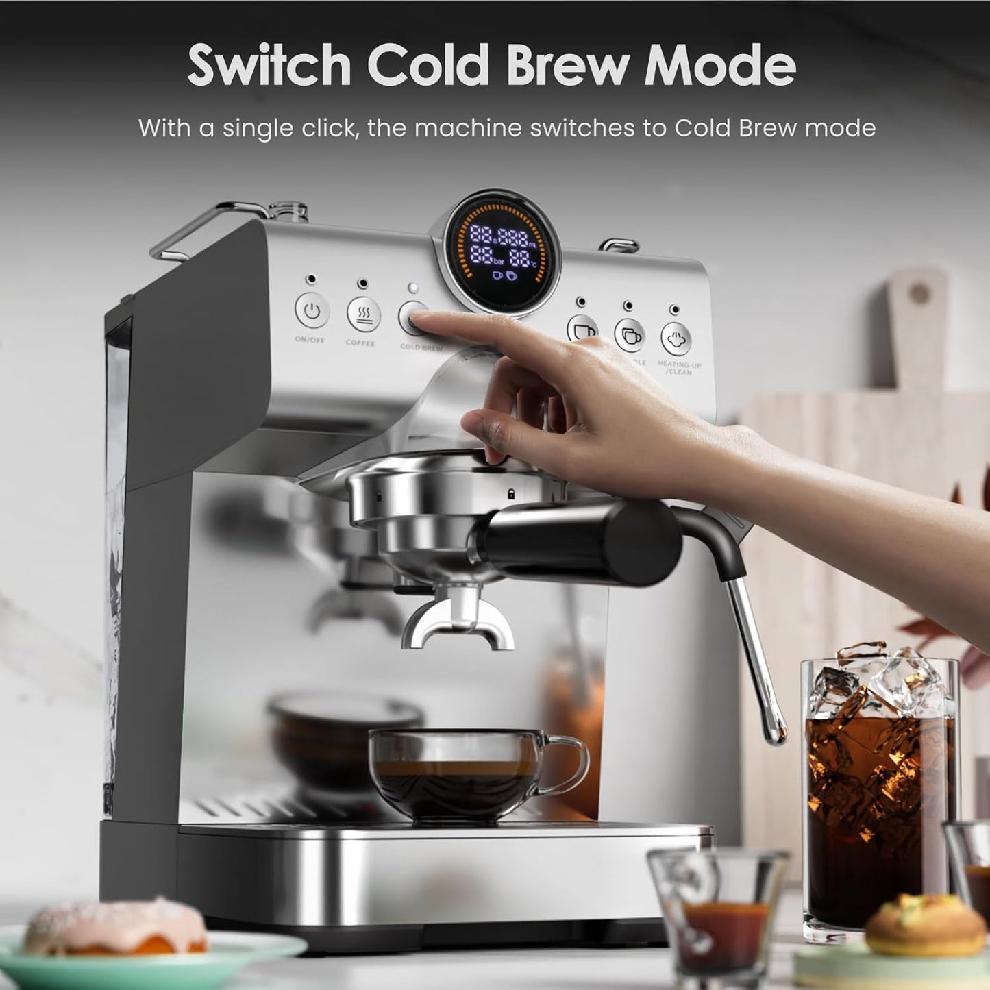 Espresso Machine with Cold Brew CM8057