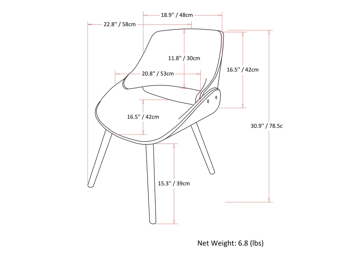 Malden Bentwood Dining Chair