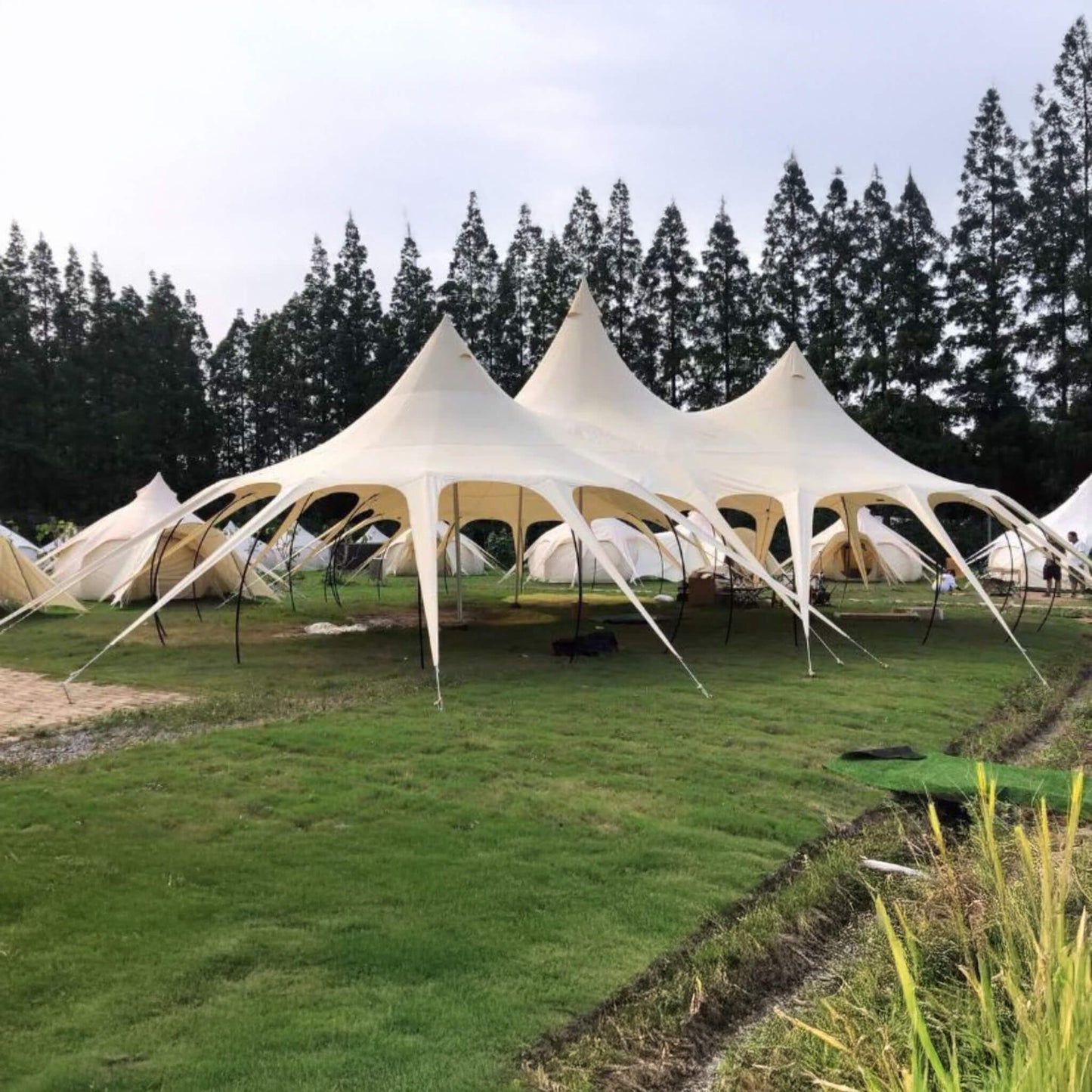 Extra Large Portable Waterproof Multifunctional Outdoor Rain Tarp Canopy (SAK79811)