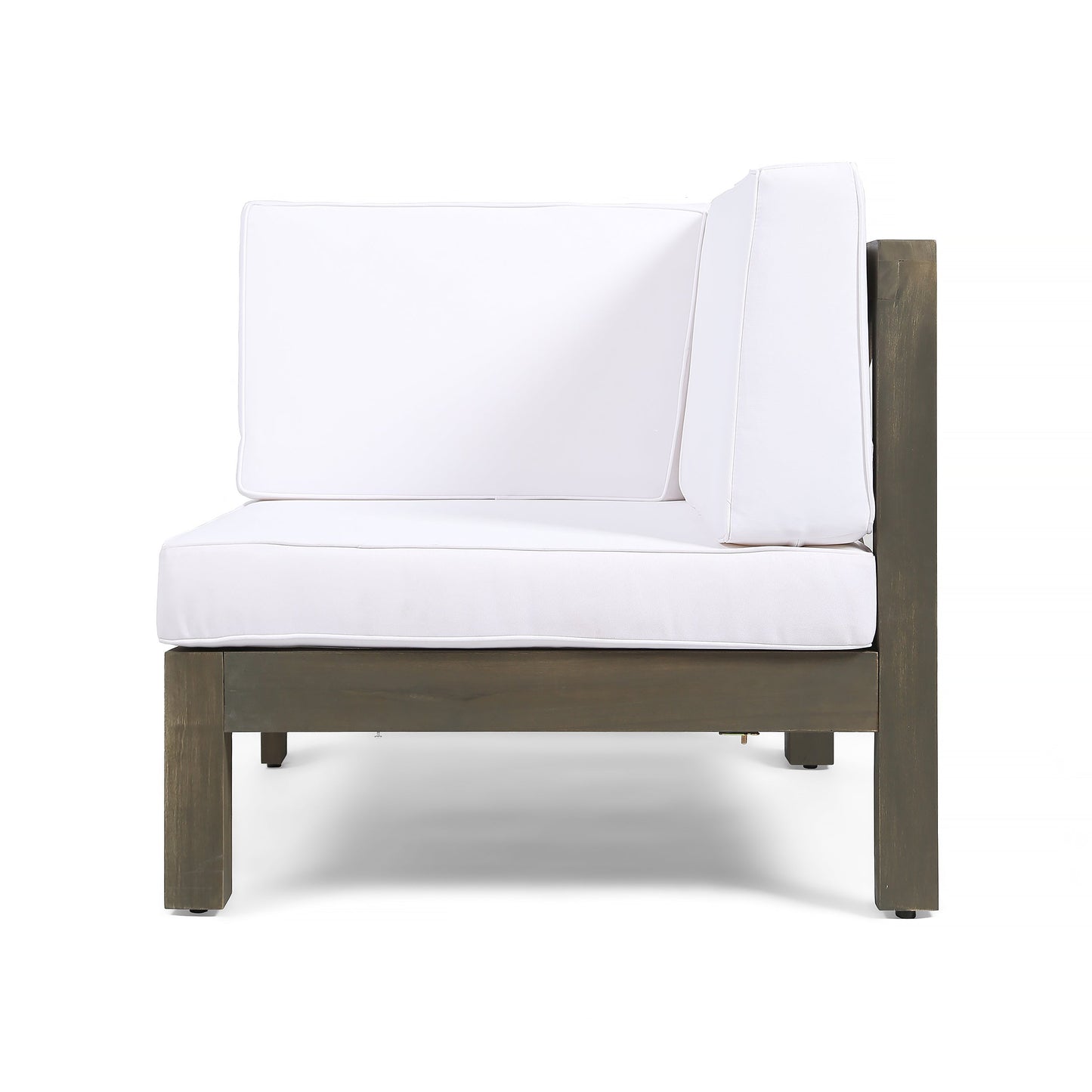 Brava X-Back 2 Seater Sectional Loveseat with Coffee Table