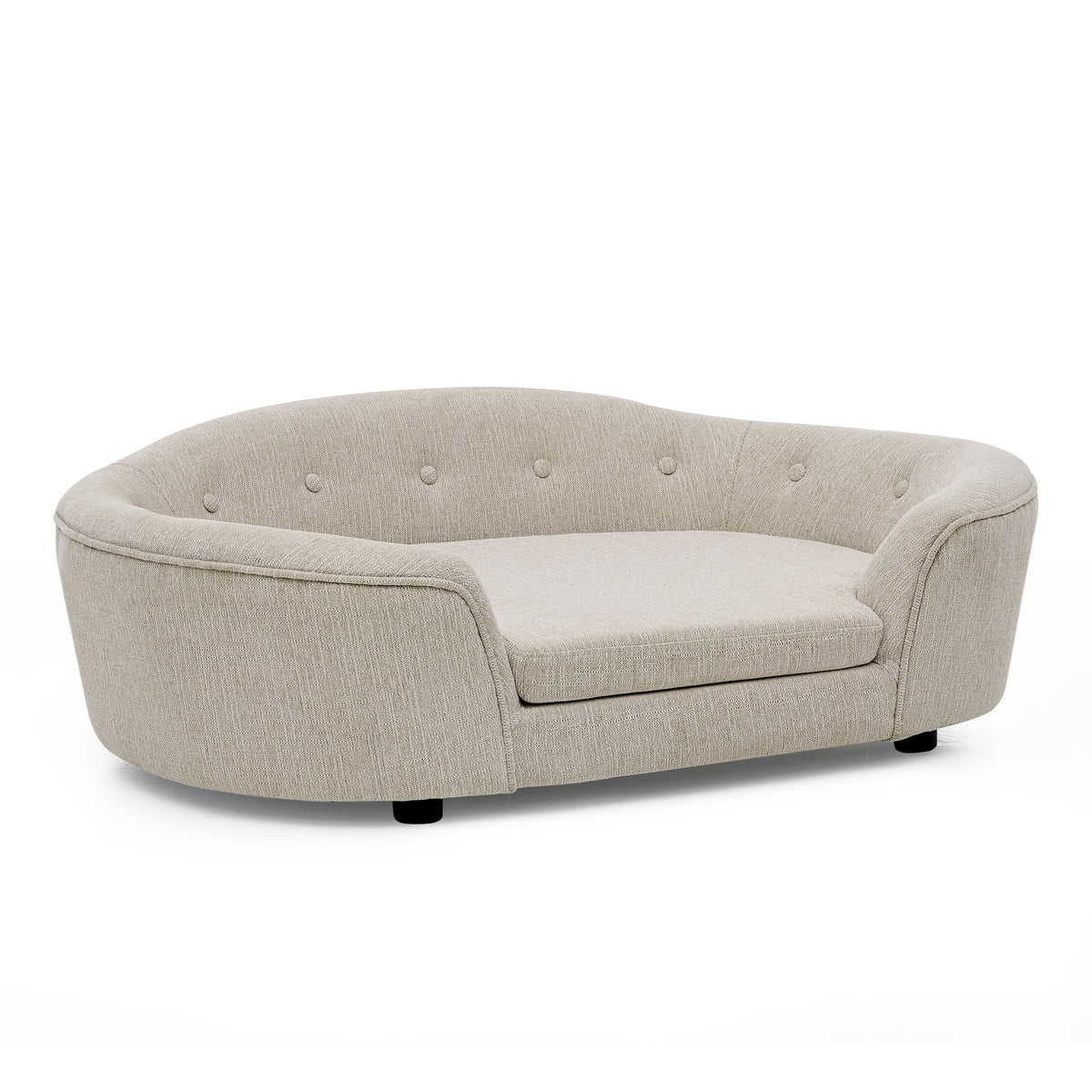 Oversized Oval Semi-Enclosed Dog Sofa