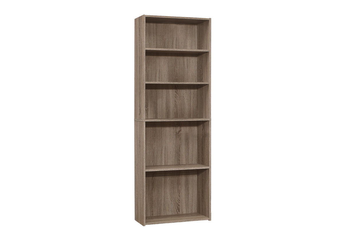 6 Tier Bookshelf, Bookcase - 72"h Office & Bedroom