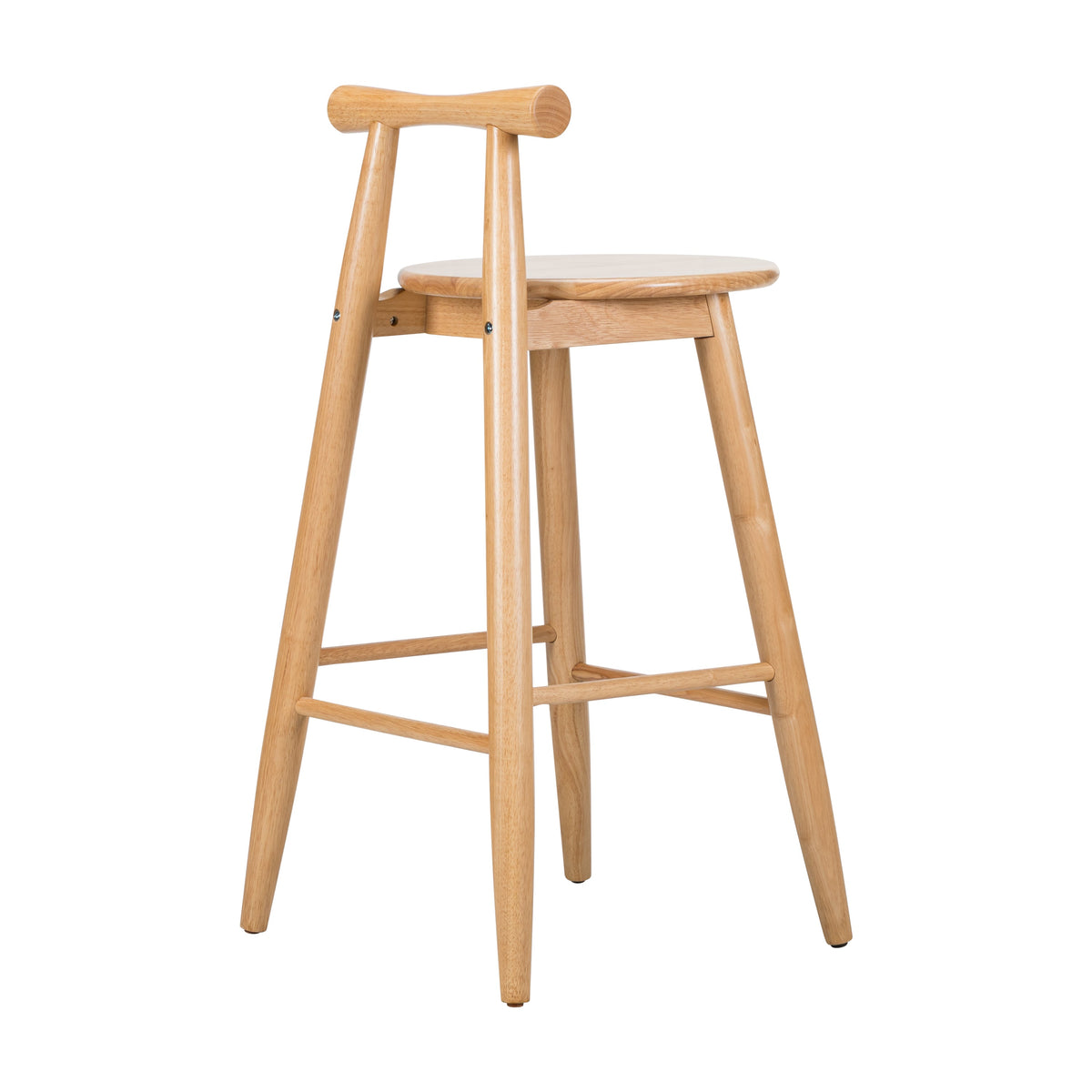Grove Indoor Rubberwood Barstool